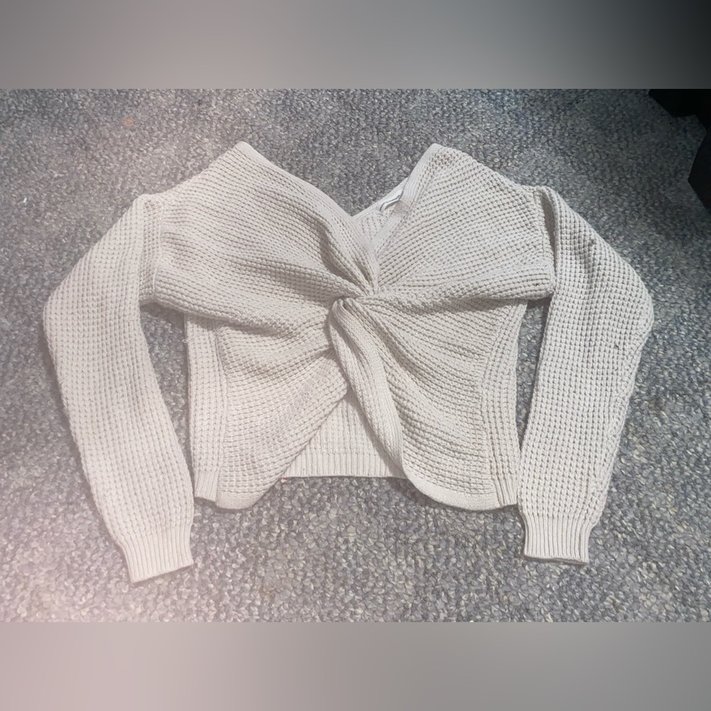 Cropped sweater